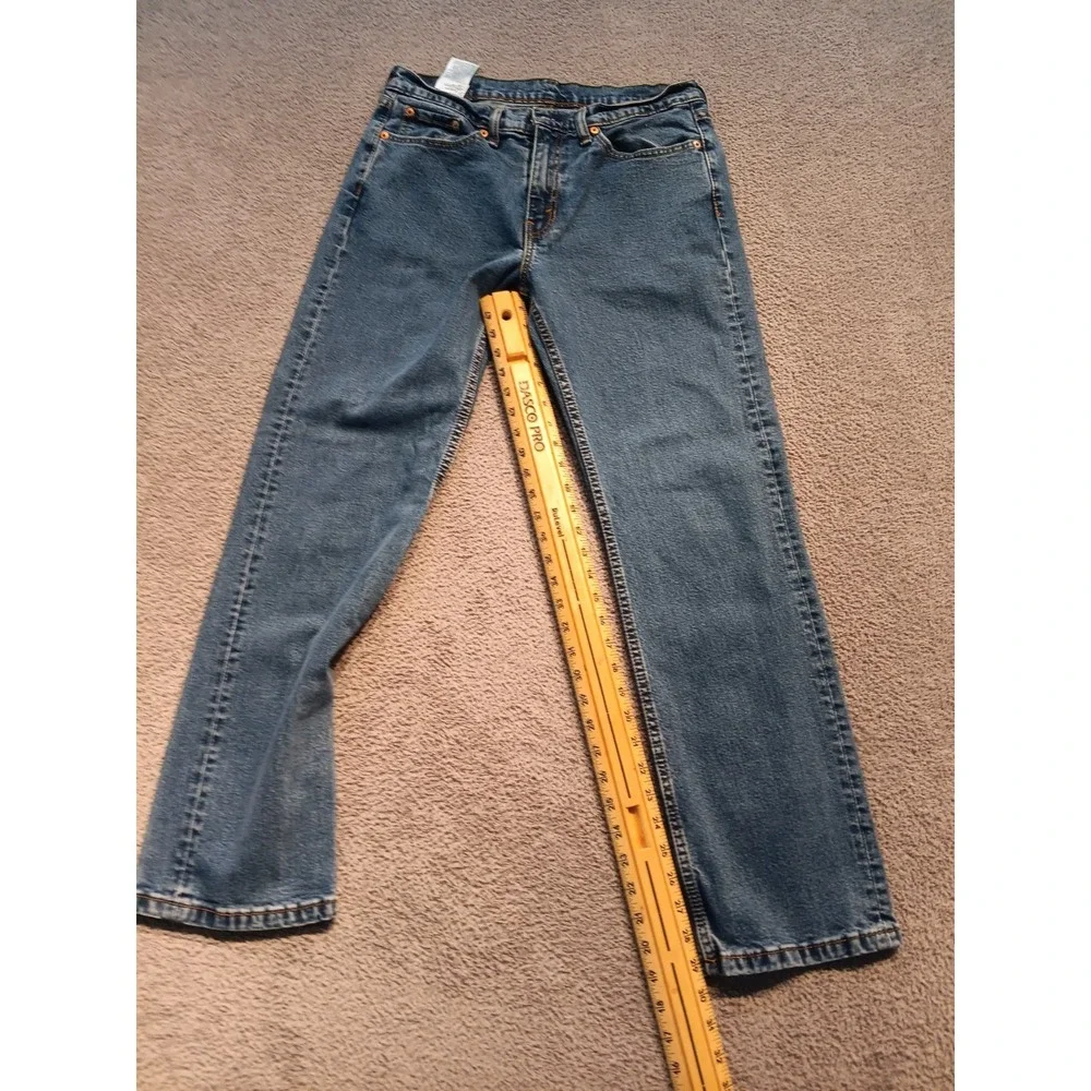 Levi's 514 Straight Fit Men's W38 L30 Blue Medium Wash Denim Jeans